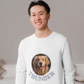 Custom Pet Portrait T-shirt | 100% Cotton | Golden Retriever