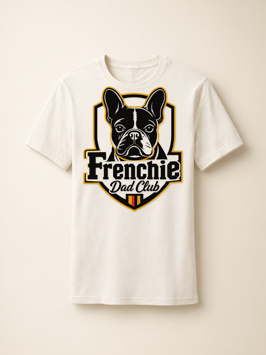 frenchie-dad-club-tee mockup flat
