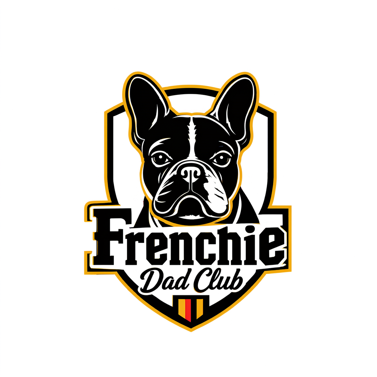 Frenchie Dad Club | French Bulldog Dad Tee